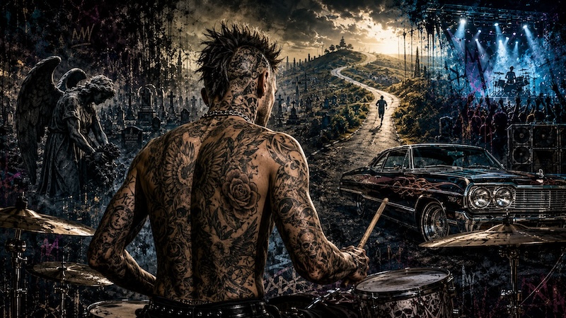 TRAVIS BARKER SURVIVED THE CRASH. WOULD HE HAVE SURVIVED THE LIFE HE WAS LIVING?