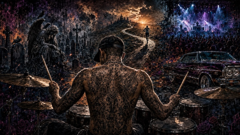 TRAVIS BARKER SURVIVED THE CRASH. WOULD HE HAVE SURVIVED THE LIFE HE WAS LIVING?