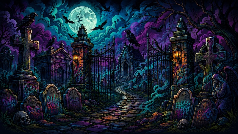 THE CHURCH USED TO KEEP THE DEAD OUT BACK. NOW WE OUTSOURCE THEM.